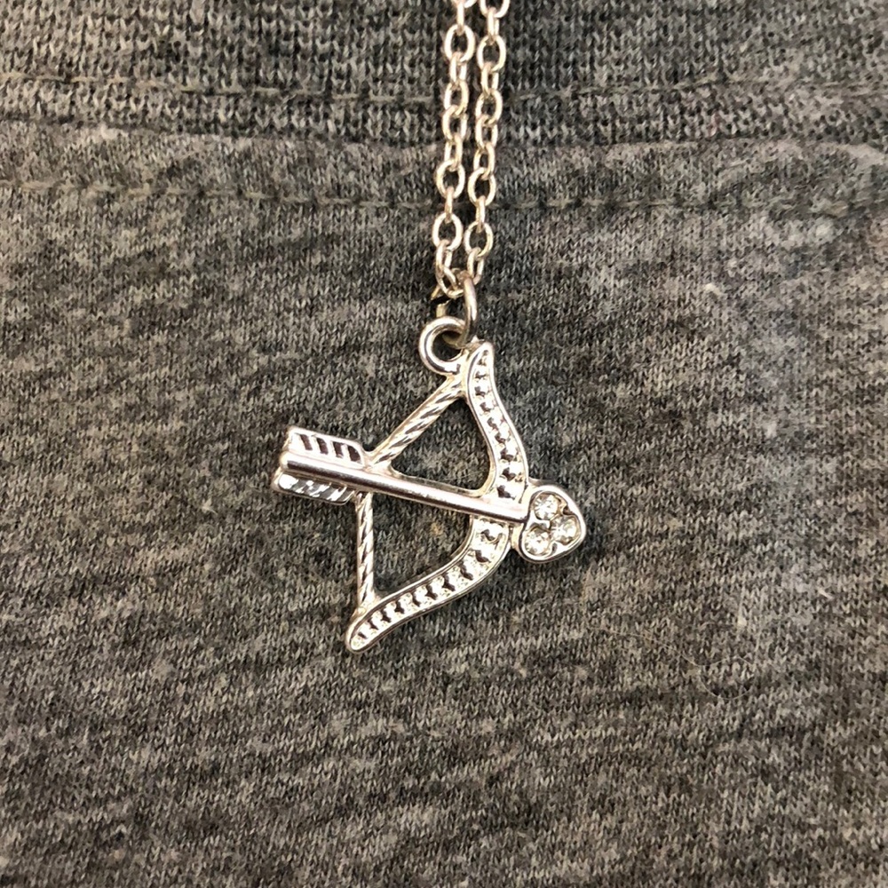 Bow and Arrow Necklace